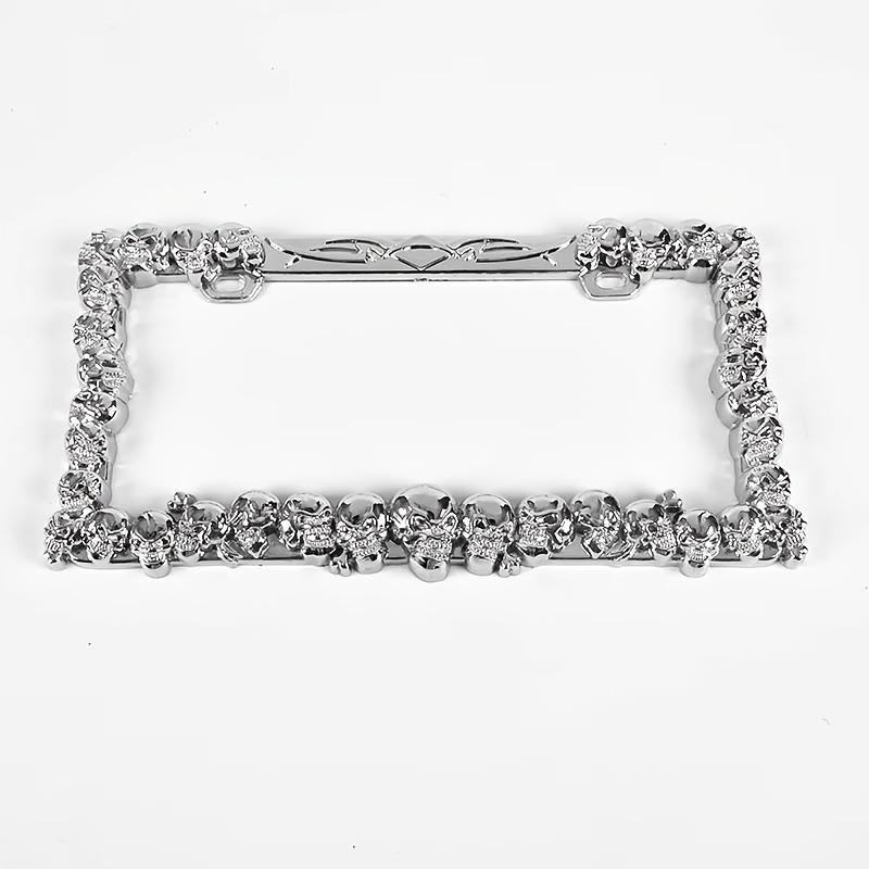 American Canada Mexico License Plate Frame - Stylish ABS Metal Design with Scorpion, Skull, Eagle, Fire, Chain, Dragon & Totem Patterns for Cars
American Canada Mexico License Plate Frame - Stylish ABS Metal Design with Scorpion, Skull, Eagle, Fire, Chain, Dragon & Totem Patterns for Cars