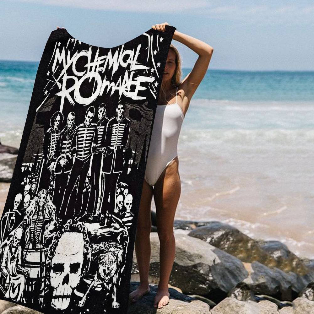 Band M-My C-Chemical R-Romance Beach Towels Shower Towel Sauna Travel Spa Microfiber Quick Dry Gym Accessories Cute Room Decor W40*H60(CM)
Band M-My C-Chemical R-Romance Beach Towels Shower Towel Sauna Travel Spa Microfiber Quick Dry Gym Accessories Cute Room Decor W40*H60(CM)