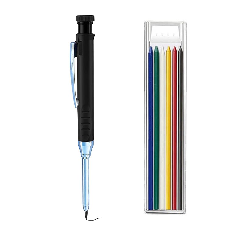 architectural mechanical pencil architectural pencil 1 piece Comes with 6 refills in 6 colors 2.8mm Inking Sumitsuke mechanical pencil carpenter
architectural mechanical pencil architectural pencil 1 piece Comes with 6 refills in 6 colors 2.8mm Inking Sumitsuke mechanical pencil carpenter