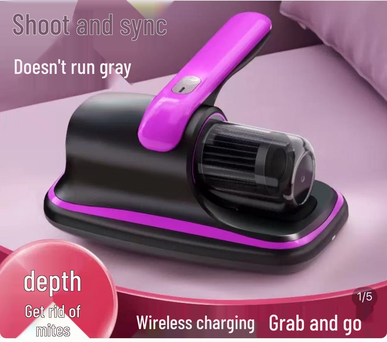 German Wireless UV Bed Vacuum: Anti-Allergy Dust Mite Remover & Sterilization Cleaner Single Machine
German Wireless UV Bed Vacuum: Anti-Allergy Dust Mite Remover & Sterilization Cleaner Single Machine
