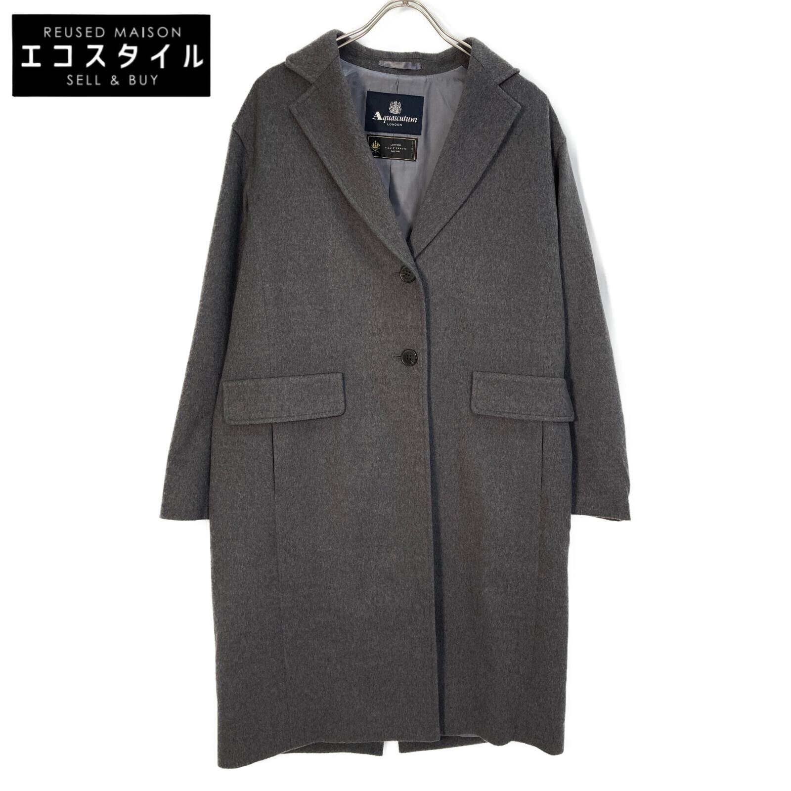 Aquascutum Grey LANIFICIO F.LLI CERRUTI Chesterfield coat coat 10 grayUsed
Aquascutum Grey LANIFICIO F.LLI CERRUTI Chesterfield coat coat 10 grayUsed