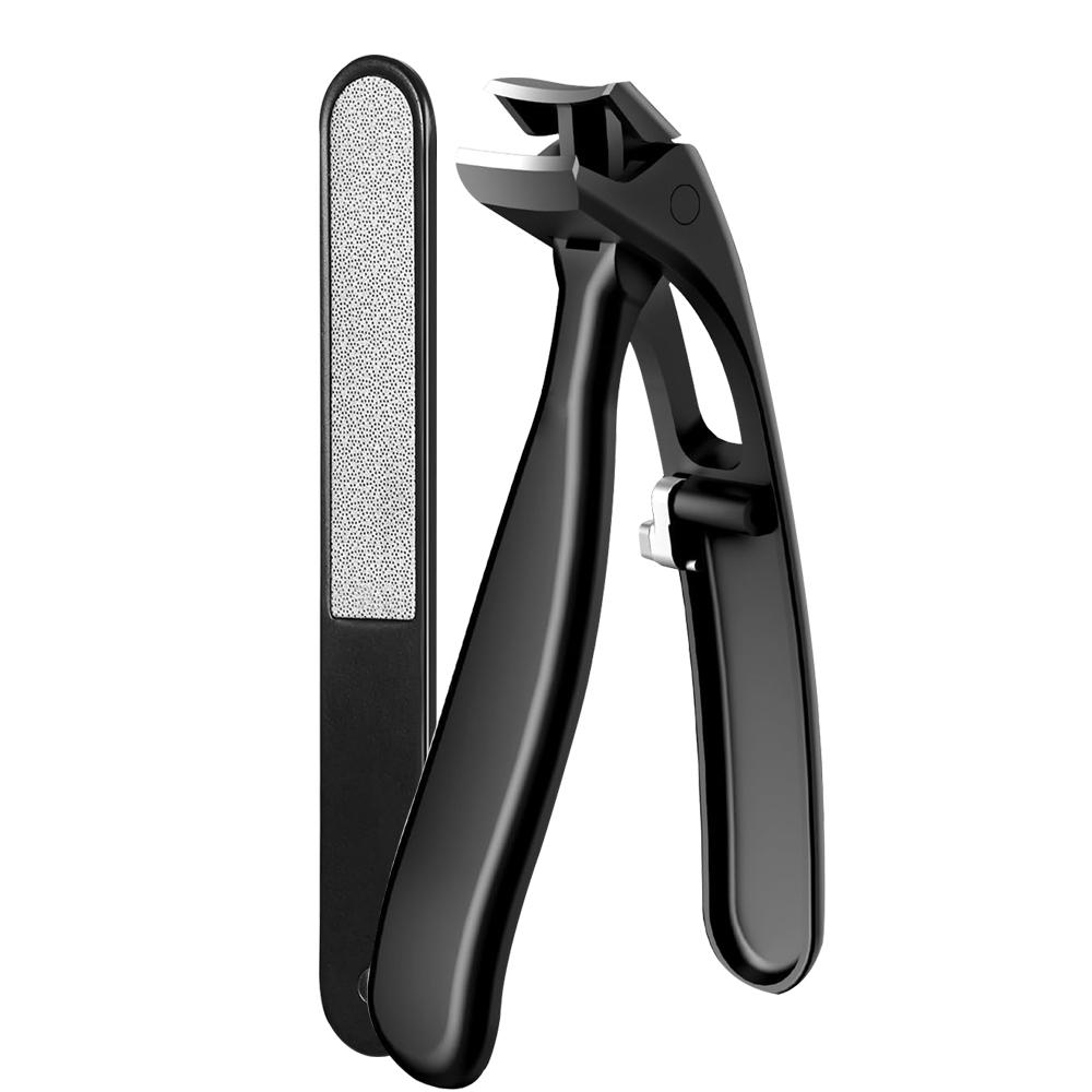 Angled Head Nail Clippers With Catcher Nail File Wide Jaw Opening Toenail Fingernail Clipper Long Handle Nail Cutters Trimmers чёрный
Angled Head Nail Clippers With Catcher Nail File Wide Jaw Opening Toenail Fingernail Clipper Long Handle Nail Cutters Trimmers чёрный