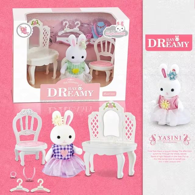 1/12 Микро Кукольный домик Семья Кроликов Кухонная Игрушка Миниатюрный Набор Мебели Симуляция Детской Кроватки Ванная Лесная Семейная Вечеринка Подарки
1/12 Микро Кукольный домик Семья Кроликов Кухонная Игрушка Миниатюрный Набор Мебели Симуляция Детской Кроватки Ванная Лесная Семейная Вечеринка Подарки