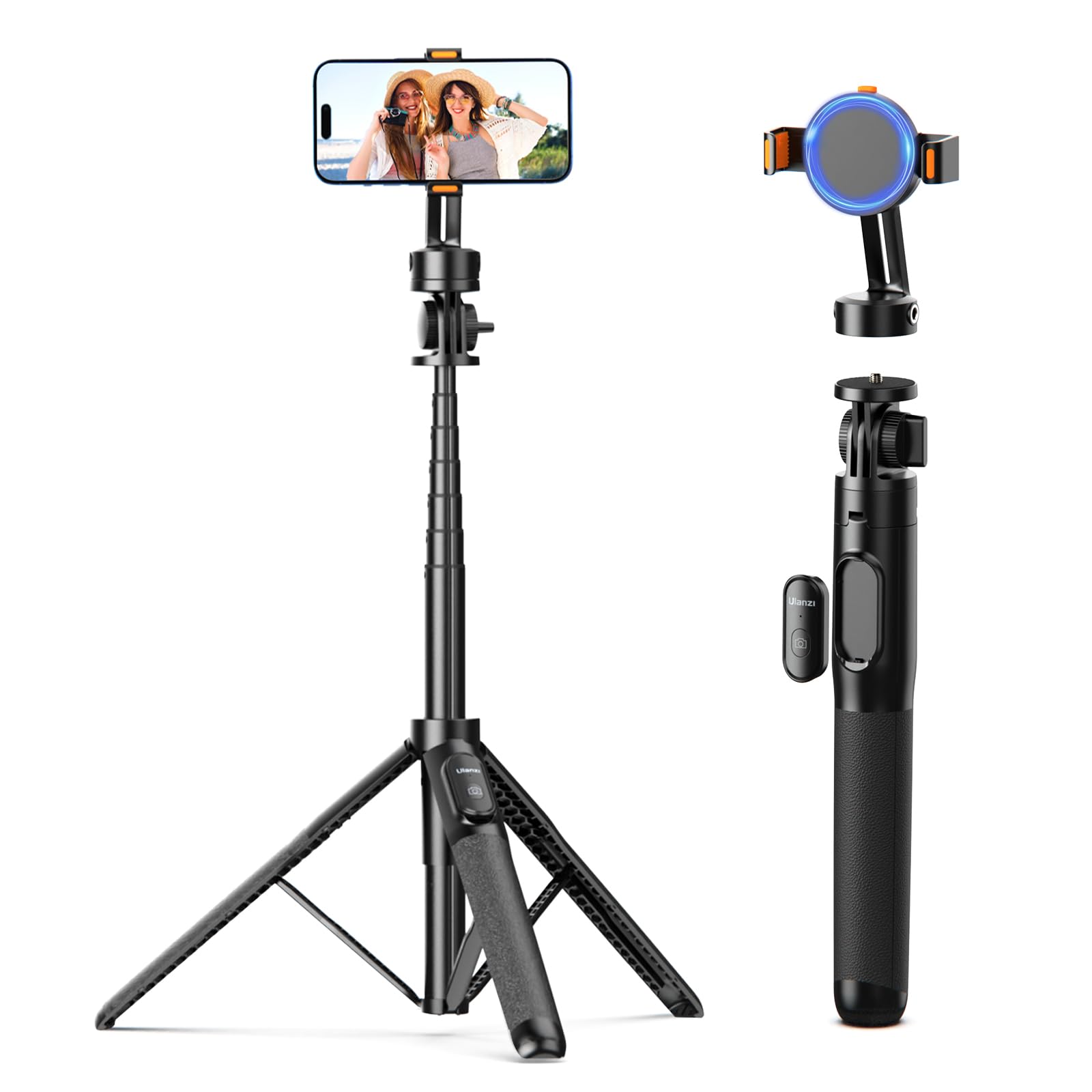 Ulanzi Smartphone Magasfe Selfie Camera Tripod 5 Levels of Remote Control Compatible with iPhone and Ideal for Live and Tripod, Compatible, Stick,
Ulanzi Smartphone Magasfe Selfie Camera Tripod 5 Levels of Remote Control Compatible with iPhone and Ideal for Live and Tripod, Compatible, Stick,
