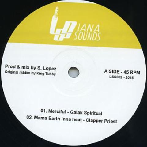10inch Record GALAK SPIRITUAL; CLAPPER PRIEST / G - Merciful; Mama Earth Inna Heat / Gi LSS002 Lana Sounds 2015 UK Reggae, Ska & Dub
10inch Record GALAK SPIRITUAL; CLAPPER PRIEST / G - Merciful; Mama Earth Inna Heat / Gi LSS002 Lana Sounds 2015 UK Reggae, Ska & Dub