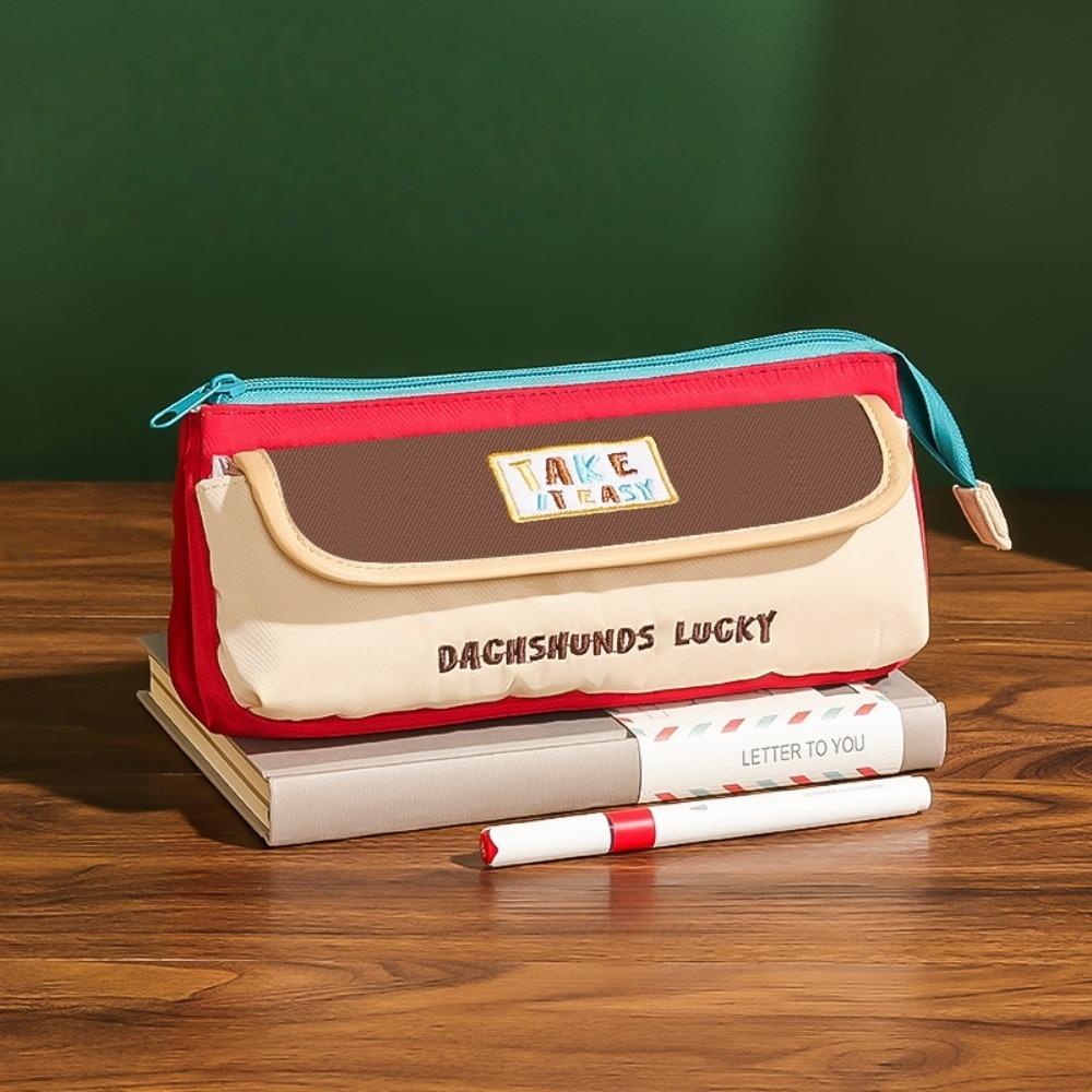 Desktop Storage Retro Style Pen Bag Pencil Pouch Cloth Stationery Bag School Supplies темно-коричневого
Desktop Storage Retro Style Pen Bag Pencil Pouch Cloth Stationery Bag School Supplies темно-коричневого