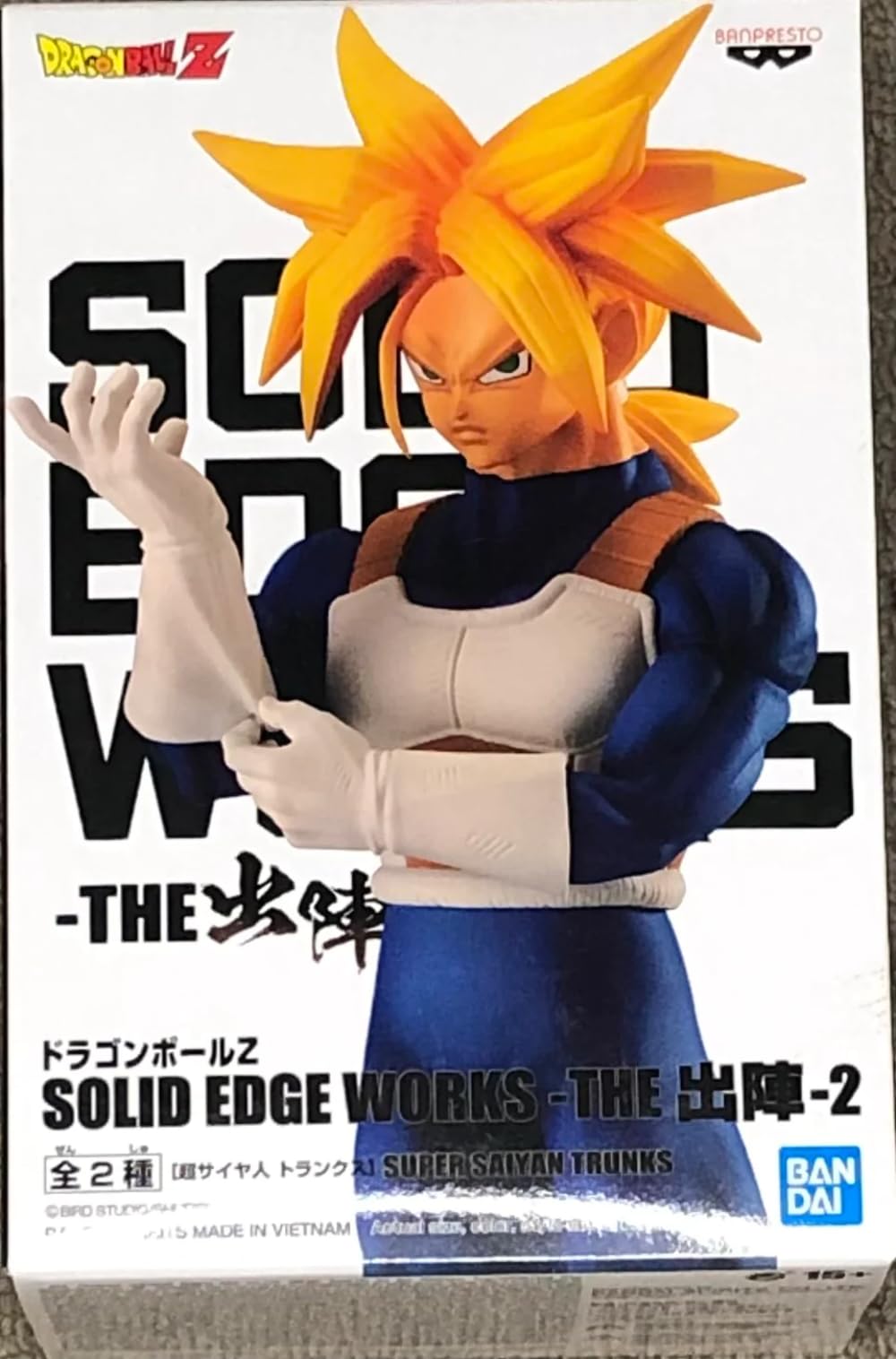 Dragon Ball Z SOLID EDGE WORKS THE Shutsin 2 Супер Сайян Транкс
Dragon Ball Z SOLID EDGE WORKS THE Shutsin 2 Супер Сайян Транкс