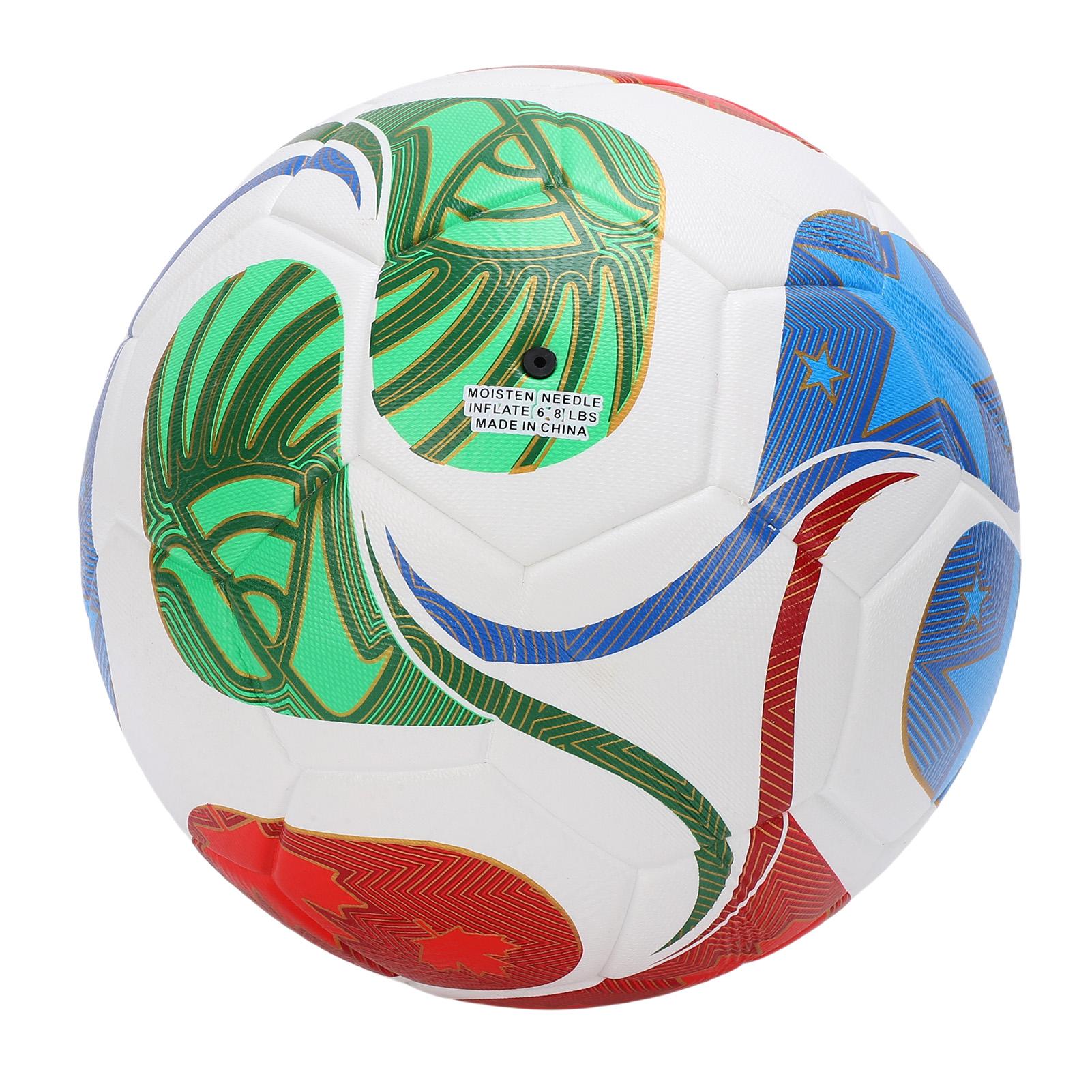 Soccer Ball Size 5 PU Wear Resist Thickened Water Proof Soccer Ball for Standard 11 Person Play
Soccer Ball Size 5 PU Wear Resist Thickened Water Proof Soccer Ball for Standard 11 Person Play