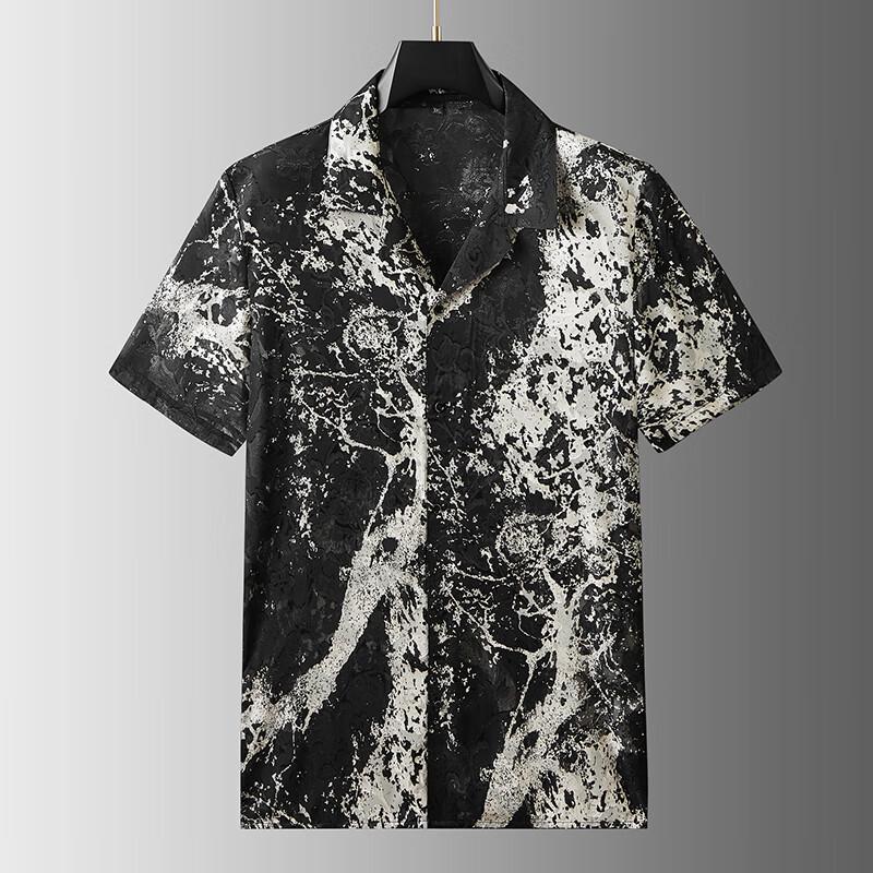 Men s Plus Size Thin Floral Cuban Collar Short Sleeve Shirt 7XL
Men s Plus Size Thin Floral Cuban Collar Short Sleeve Shirt 7XL