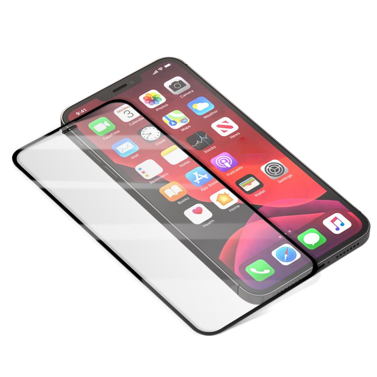 MOCOLO 25Pcs For iPhone 12/12 Pro Full Screen Protector Full Glue Tempered Glass Film Black
MOCOLO 25Pcs For iPhone 12/12 Pro Full Screen Protector Full Glue Tempered Glass Film Black