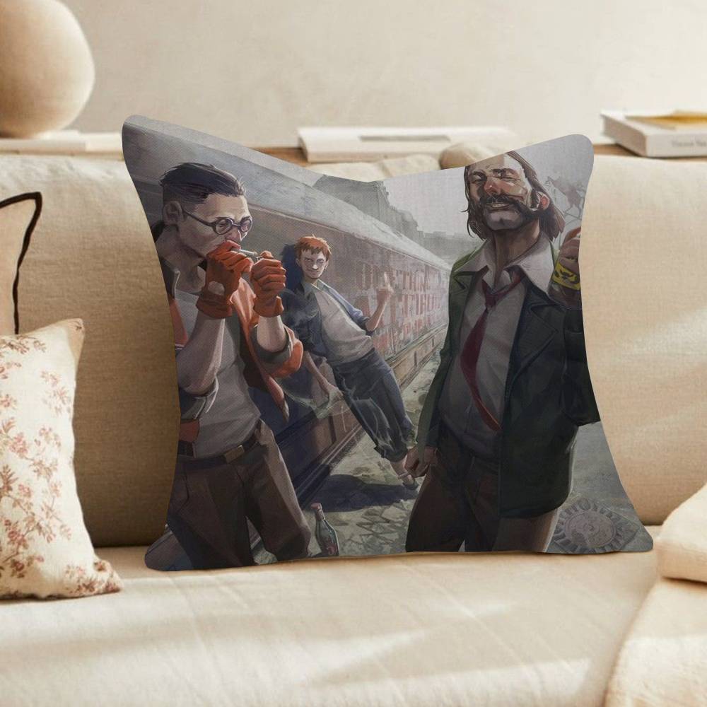 DDisco Elysium Hot Video Game Cushion Cover x Polyester Sofa Cushions Decorative Throw Pillows Home Decoration Pillowcover 30x30 cm
DDisco Elysium Hot Video Game Cushion Cover x Polyester Sofa Cushions Decorative Throw Pillows Home Decoration Pillowcover 30x30 cm