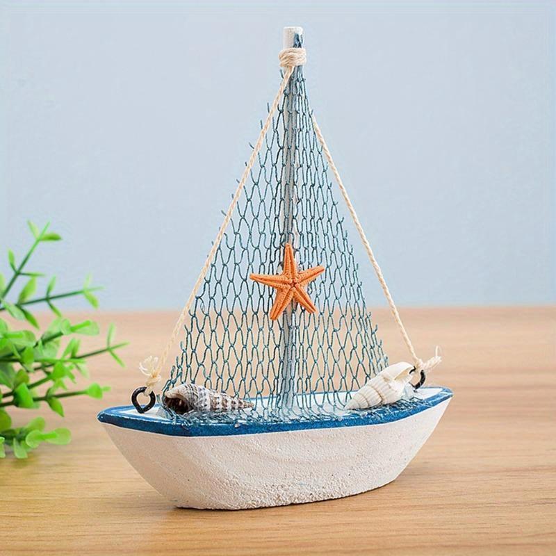 1pc Mini Marine Nautical Ship Sailing Boat Wood Crafts Ornaments Party Room Home Decoration
1pc Mini Marine Nautical Ship Sailing Boat Wood Crafts Ornaments Party Room Home Decoration
