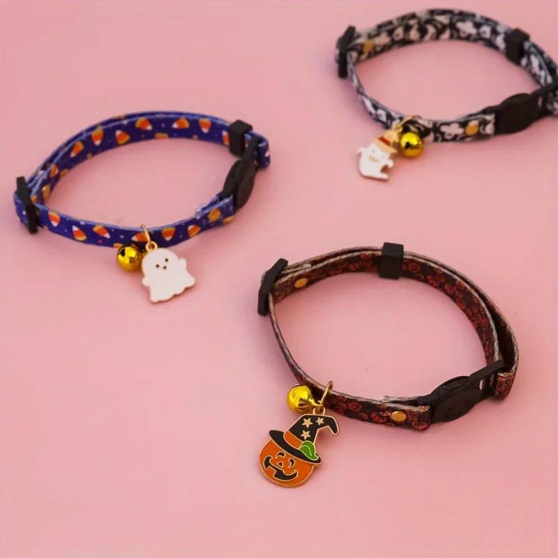 Pet Supplies Halloween Ribbon Series Cat and Dog Collar Ghost Spider Skull Pumpkin Collar 30-48cm
Pet Supplies Halloween Ribbon Series Cat and Dog Collar Ghost Spider Skull Pumpkin Collar 30-48cm