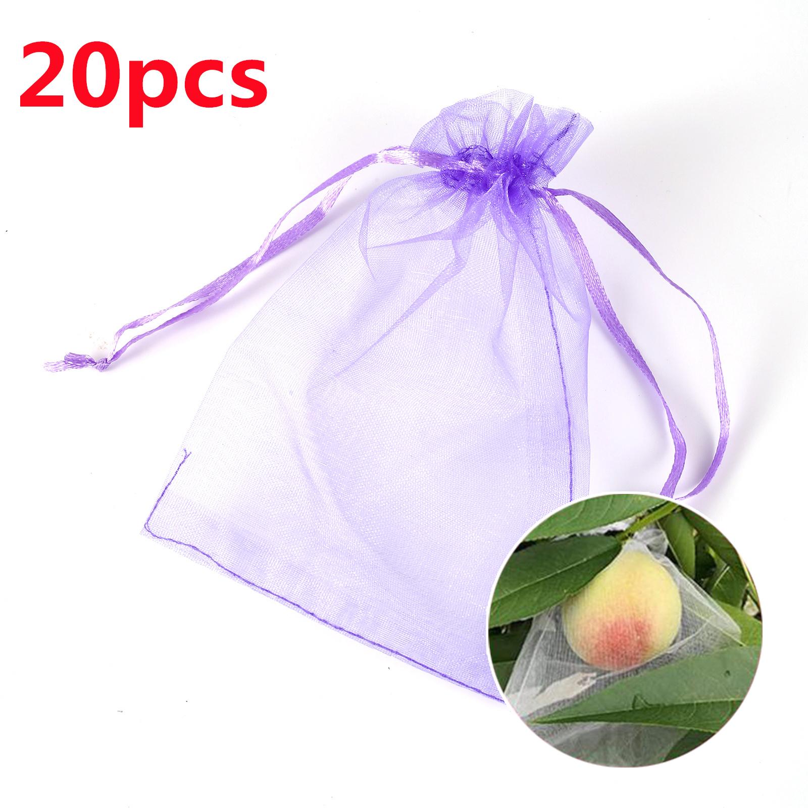 Drawstring Net Mesh Bag Fruit Vegetable Protect Growing Bag 5 Size 6 Color Strawberry Grape Peach Tomato Anti-Bird Pest Control 7x9cm
Drawstring Net Mesh Bag Fruit Vegetable Protect Growing Bag 5 Size 6 Color Strawberry Grape Peach Tomato Anti-Bird Pest Control 7x9cm