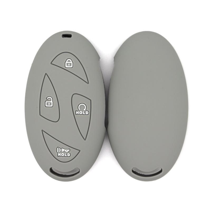 Suitable for modern hyndai smart 5-7 key universal GrandeurGN7 silicone car key protective cover сірий
Suitable for modern hyndai smart 5-7 key universal GrandeurGN7 silicone car key protective cover сірий
