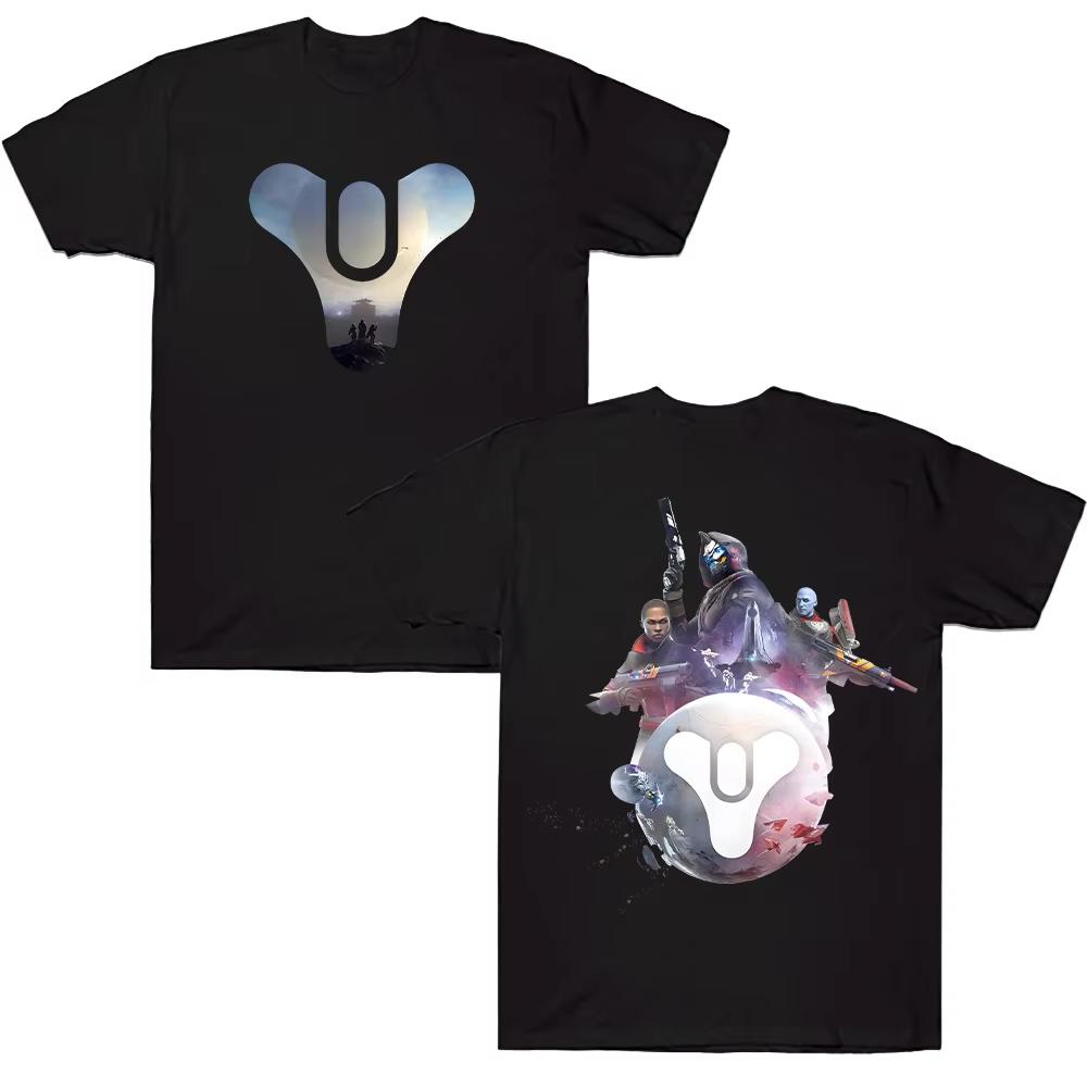 Destiny Logo Unisex Pure Cotton T Shirts Game Print Summer Fashion New Comfort Casual Clothing Oneck Short Sleeve Loose Tees S
Destiny Logo Unisex Pure Cotton T Shirts Game Print Summer Fashion New Comfort Casual Clothing Oneck Short Sleeve Loose Tees S