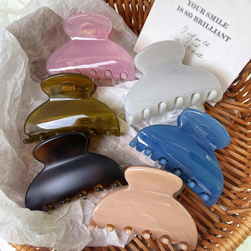 s Korean New Retro 7CM Geometry Hair Clip Simple Fashion Jelly Colorful Acrylic Shark Clip Hair Accessories For Woman Hair Claws
s Korean New Retro 7CM Geometry Hair Clip Simple Fashion Jelly Colorful Acrylic Shark Clip Hair Accessories For Woman Hair Claws