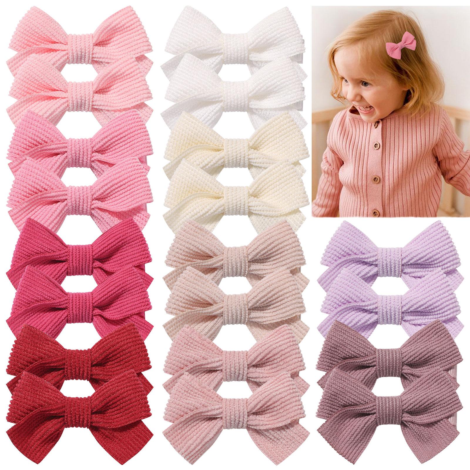 2pcs/set Baby Girls Princess Hairpins Hair Bows Corduroy Safe Hair Clips Barrettes for Infants Toddlers Kids Kawaii Accessories
2pcs/set Baby Girls Princess Hairpins Hair Bows Corduroy Safe Hair Clips Barrettes for Infants Toddlers Kids Kawaii Accessories