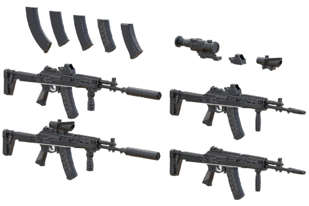 Miniarm Современная штурмовая винтовка Поздняя модель Набор из смолы B35274 1/35 Российский/Советский АК-12 4 детали (военный)
Miniarm Современная штурмовая винтовка Поздняя модель Набор из смолы B35274 1/35 Российский/Советский АК-12 4 детали (военный)