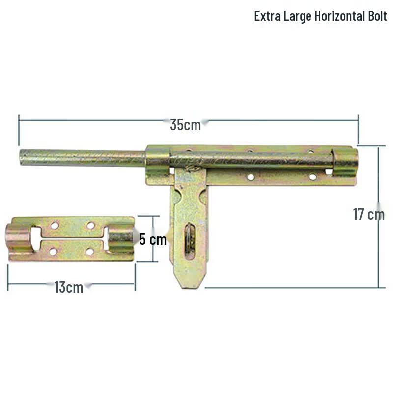 Heavy-Duty Weldable Slide Bolt
Heavy-Duty Weldable Slide Bolt