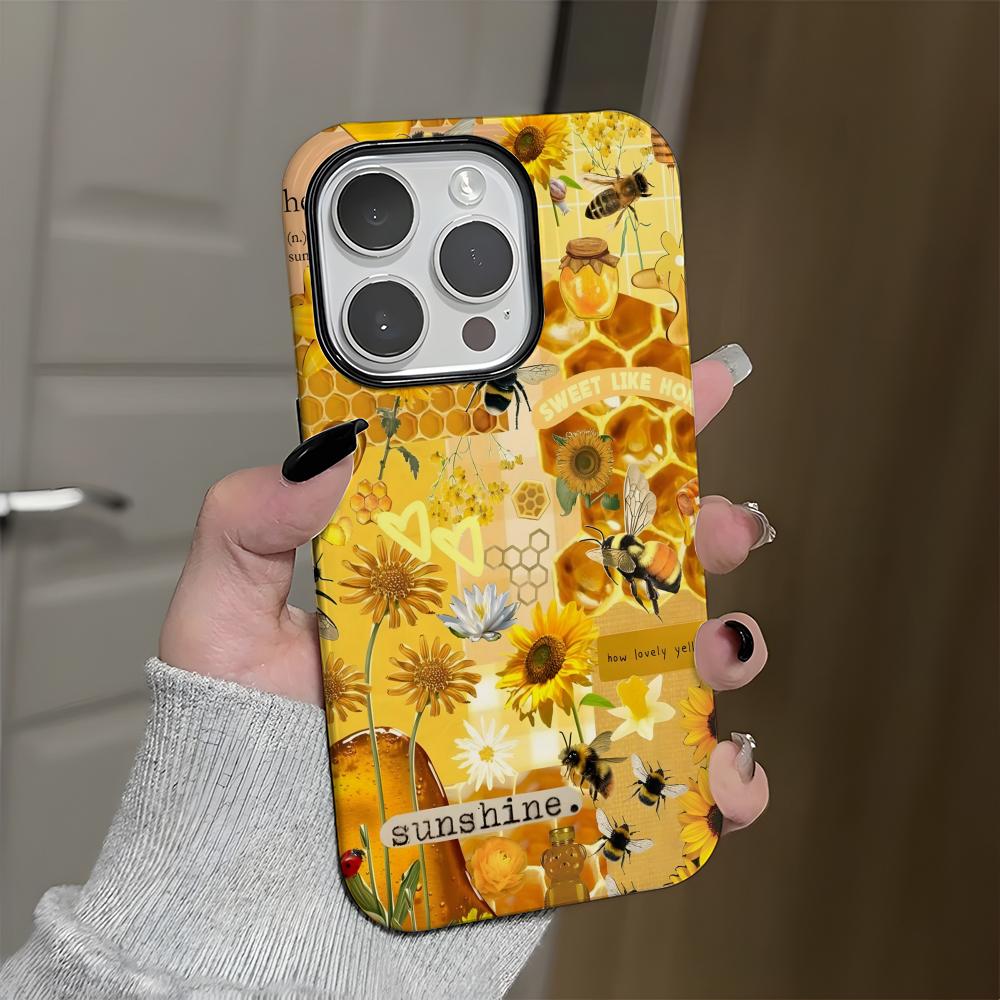 Happy Lovely Bee Phone Case For IPhone 17 Air 16 15 14 Plus 13 12 Mini 11 Pro Max Glossy 2 In 1 Bumper Cover iPhone11ProMax
Happy Lovely Bee Phone Case For IPhone 17 Air 16 15 14 Plus 13 12 Mini 11 Pro Max Glossy 2 In 1 Bumper Cover iPhone11ProMax