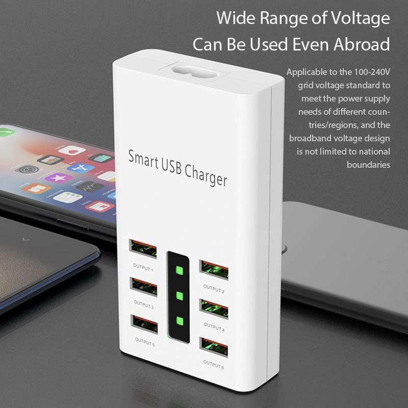 Интеллектуальное зарядное устройство Usb, 30 Вт. Зарядная станция с 6 портами USB-концентратора. Вилка ЕС/США/Австралии/Великобритании. Настенная вилка. Станция-разветвитель USB. Портативное зарядное устройство-концентратор USB-удлинителя.
Интеллектуальное зарядное устройство Usb, 30 Вт. Зарядная станция с 6 портами USB-концентратора. Вилка ЕС/США/Австралии/Великобритании. Настенная вилка. Станция-разветвитель USB. Портативное зарядное устройство-концентратор USB-удлинителя.