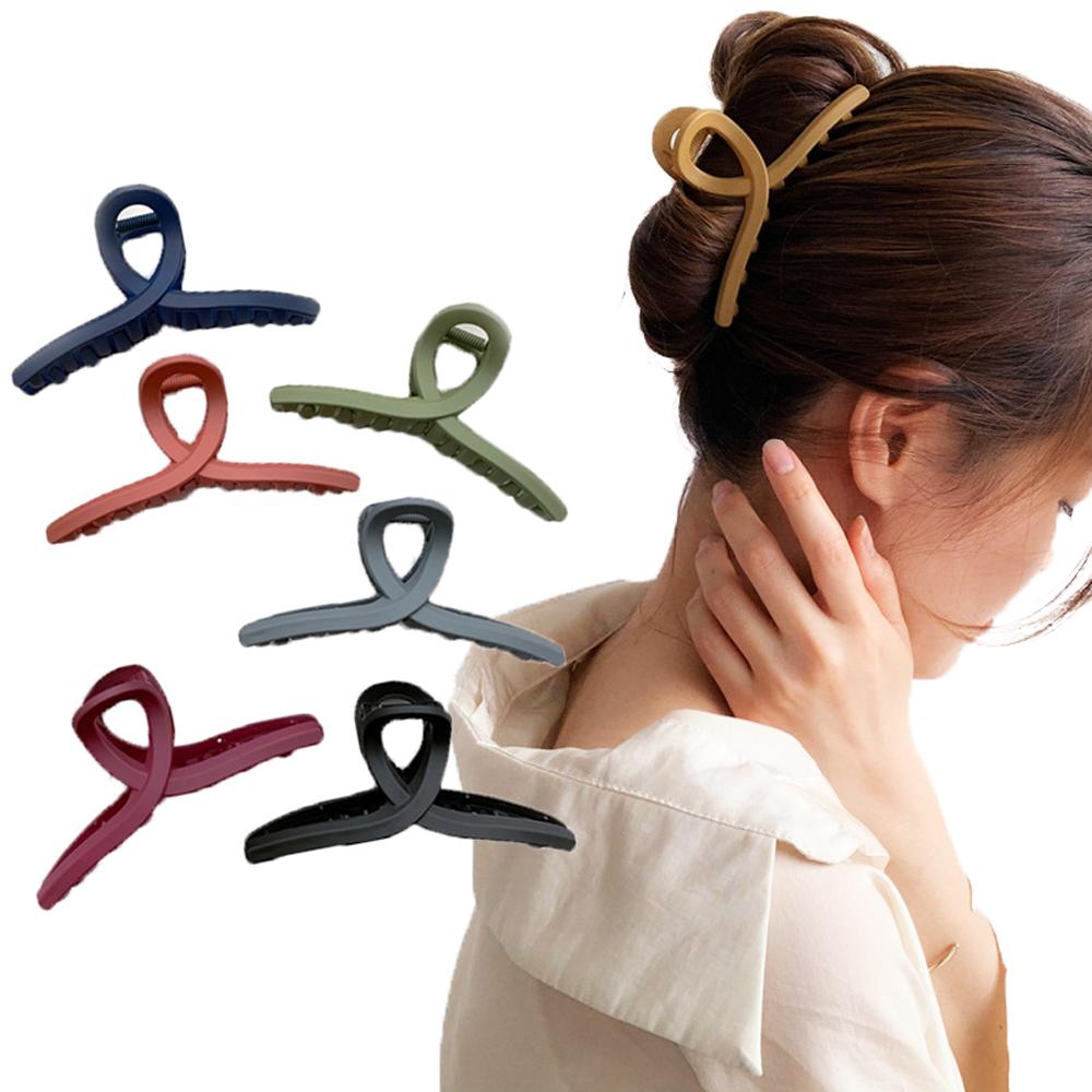 Cross Make Up Acrylic Fashion Women Cross Hair Claws Frosted Crab Clips Hair Accessories Hair Clips чорний
Cross Make Up Acrylic Fashion Women Cross Hair Claws Frosted Crab Clips Hair Accessories Hair Clips чорний