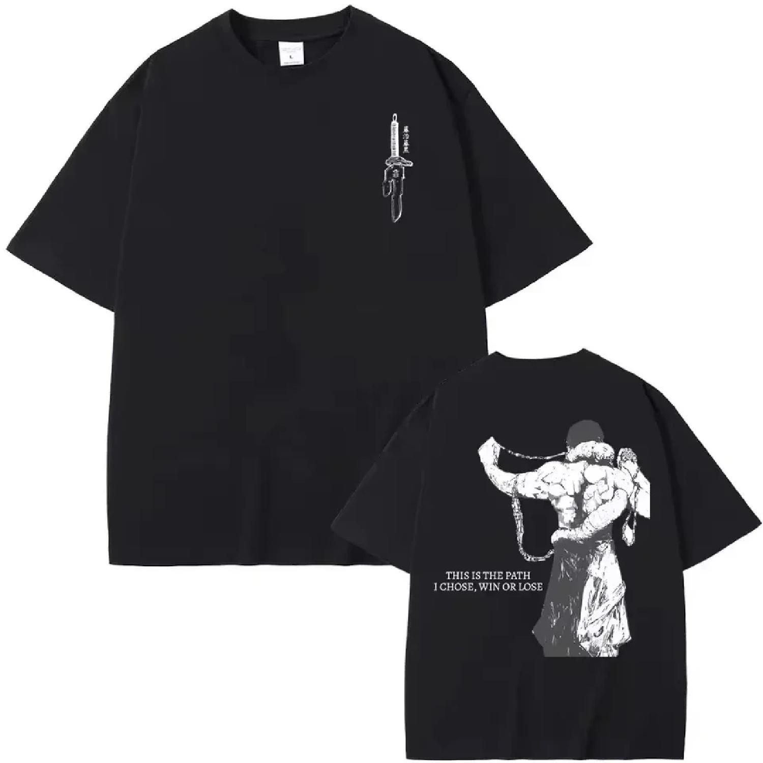 Japanese Anime Jujutsu Kaisen Fushiguro Toji T-shirt Men Women Fashion Oversized T Shirts Manga Streetwear Tshirt Tops S чёрный
Japanese Anime Jujutsu Kaisen Fushiguro Toji T-shirt Men Women Fashion Oversized T Shirts Manga Streetwear Tshirt Tops S чёрный