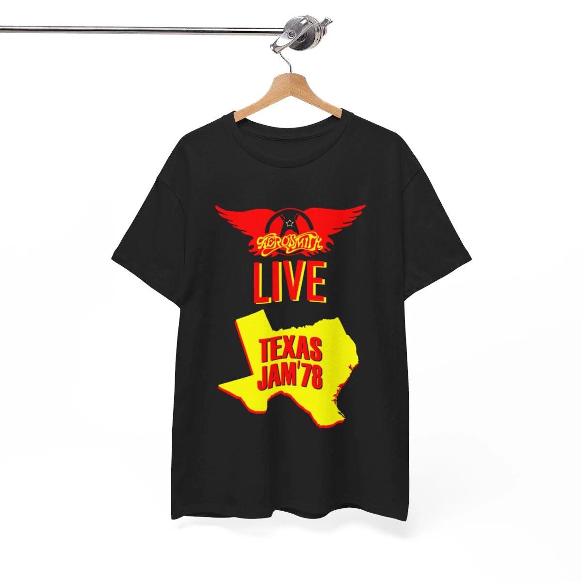 Aerosmith Texas Jam Tour Vintage Design Tee Band T shirt Size XL 4XL
Aerosmith Texas Jam Tour Vintage Design Tee Band T shirt Size XL 4XL
