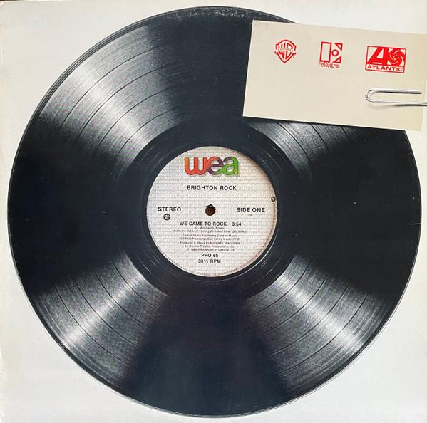 12-дюймовая пластинка BRIGHTON ROCK We Came To Rock PRO65 WEA 1988 Канада Рок Б/у
12-дюймовая пластинка BRIGHTON ROCK We Came To Rock PRO65 WEA 1988 Канада Рок Б/у