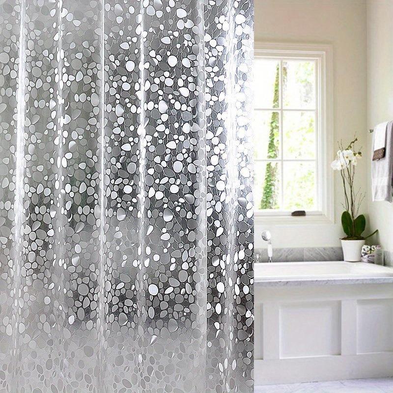 1 Set PEVA Material Stylish Translucent Shower Curtain With 12Pcs Hooks- 3 Models To Choose From, Easy to Clean Hanging
1 Set PEVA Material Stylish Translucent Shower Curtain With 12Pcs Hooks- 3 Models To Choose From, Easy to Clean Hanging