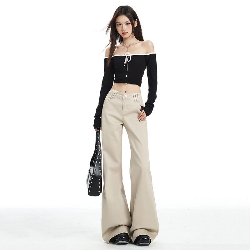 Women s Khaki Mid-Low Waist Micro Flare Jeans - Autumn 2025 New Arrival, Non-Sticky, Slimming, Versatile Pants Extra Large
Women s Khaki Mid-Low Waist Micro Flare Jeans - Autumn 2025 New Arrival, Non-Sticky, Slimming, Versatile Pants Extra Large