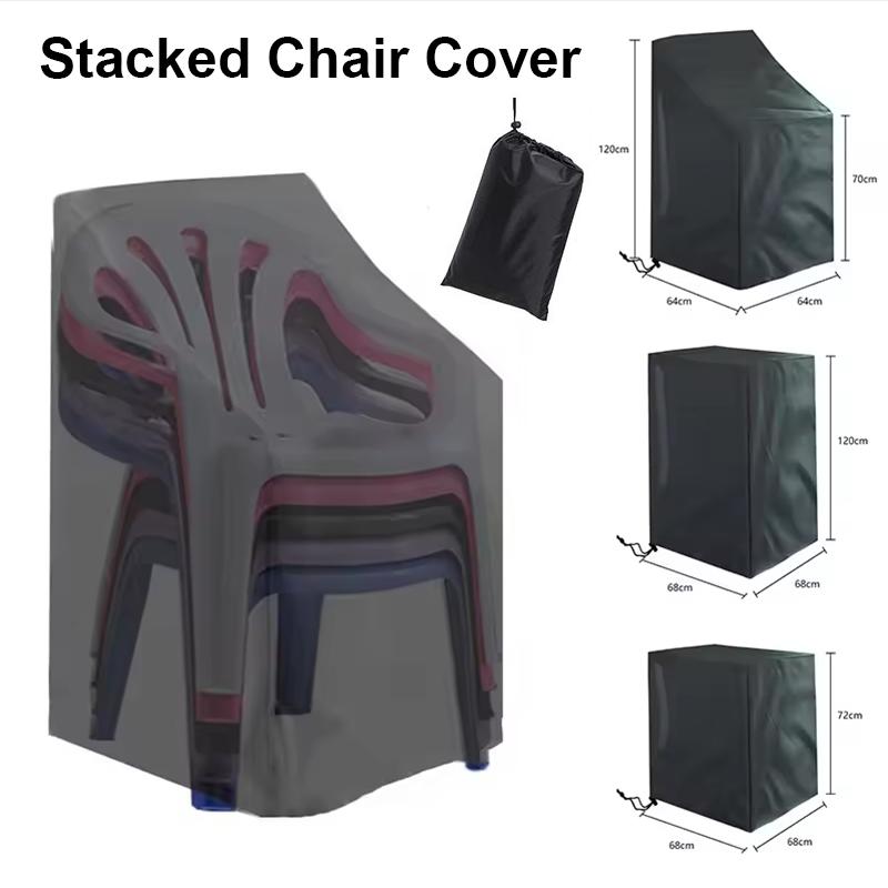 Stacking Outdoor Chair Cover 3 Sizes Stacked Chair Dustproof Cover Garden Furniture Protector Yard Chair Cover with Storage Bag
Stacking Outdoor Chair Cover 3 Sizes Stacked Chair Dustproof Cover Garden Furniture Protector Yard Chair Cover with Storage Bag