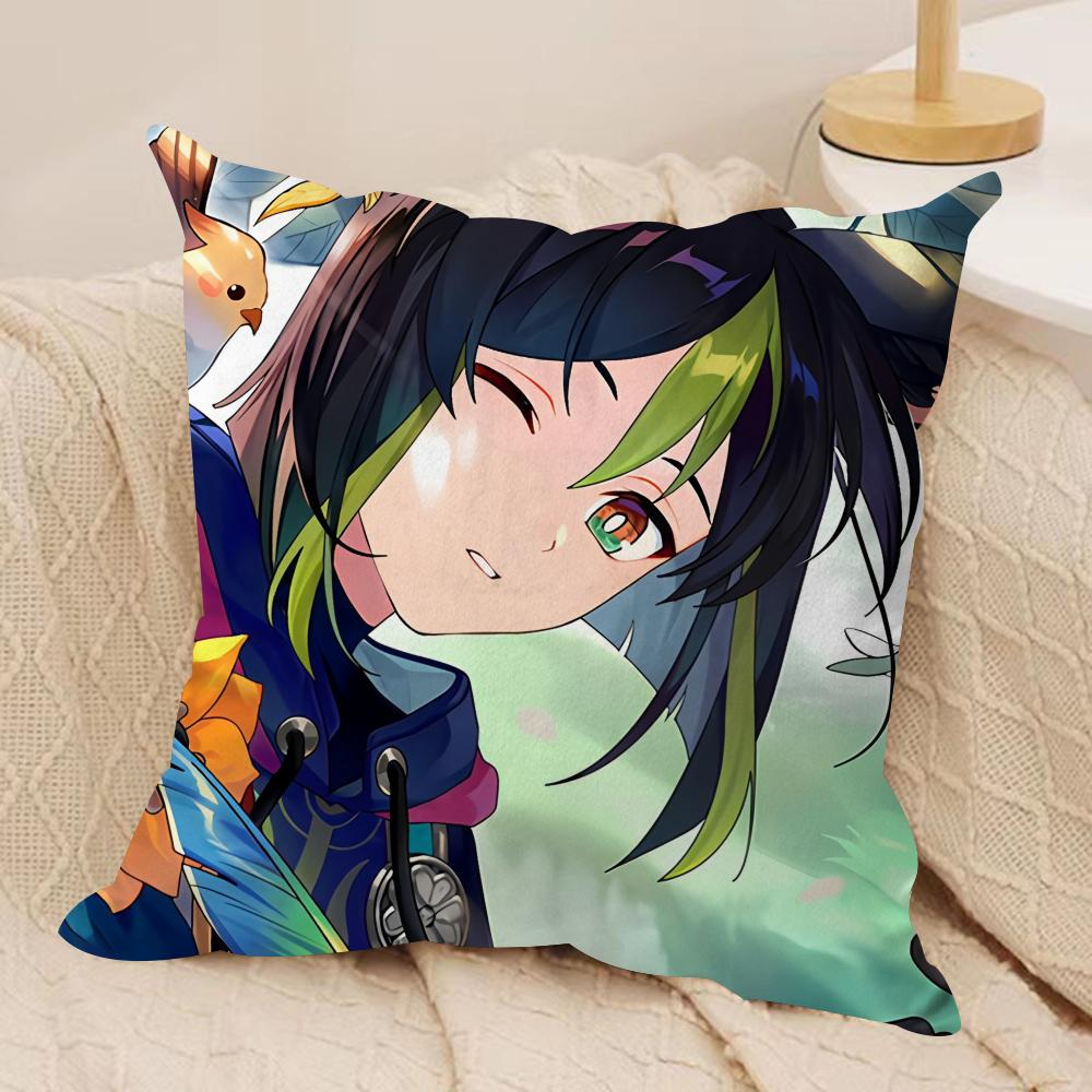 Tighnari genshin impact cute Cushion Cover Silky Short Plush Invisible Zipper Dustproof Sofa Pillow Case for Home Decor 30x30cm
Tighnari genshin impact cute Cushion Cover Silky Short Plush Invisible Zipper Dustproof Sofa Pillow Case for Home Decor 30x30cm