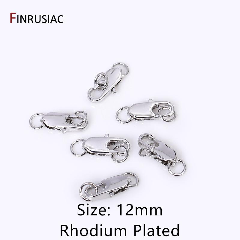 Trendy 14k/18k Gold Plated Brass Oval Lobster Clasps With Closed Rings Connectors For DIY Jewelry Making Supplies Wholesale 10 pieces
Trendy 14k/18k Gold Plated Brass Oval Lobster Clasps With Closed Rings Connectors For DIY Jewelry Making Supplies Wholesale 10 pieces