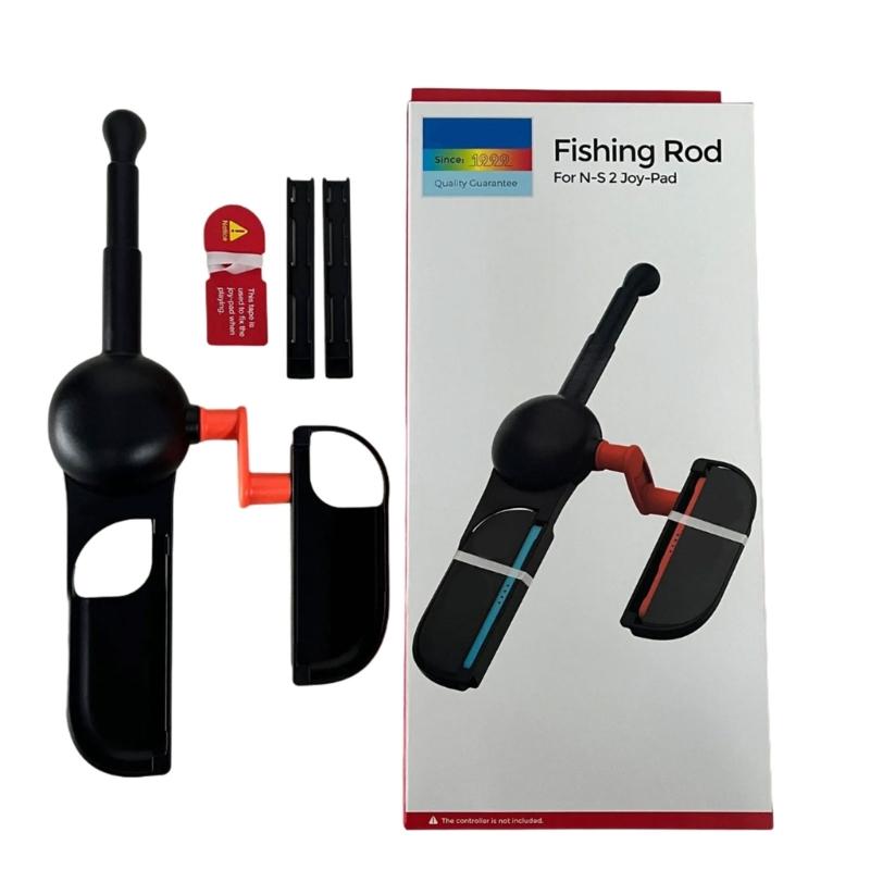 Universal Fishing Game Grip Handle Left & Right Handle Gaming Grip Gaming Equipment Simple to Operate for NS2 Switch2 1
Universal Fishing Game Grip Handle Left & Right Handle Gaming Grip Gaming Equipment Simple to Operate for NS2 Switch2 1