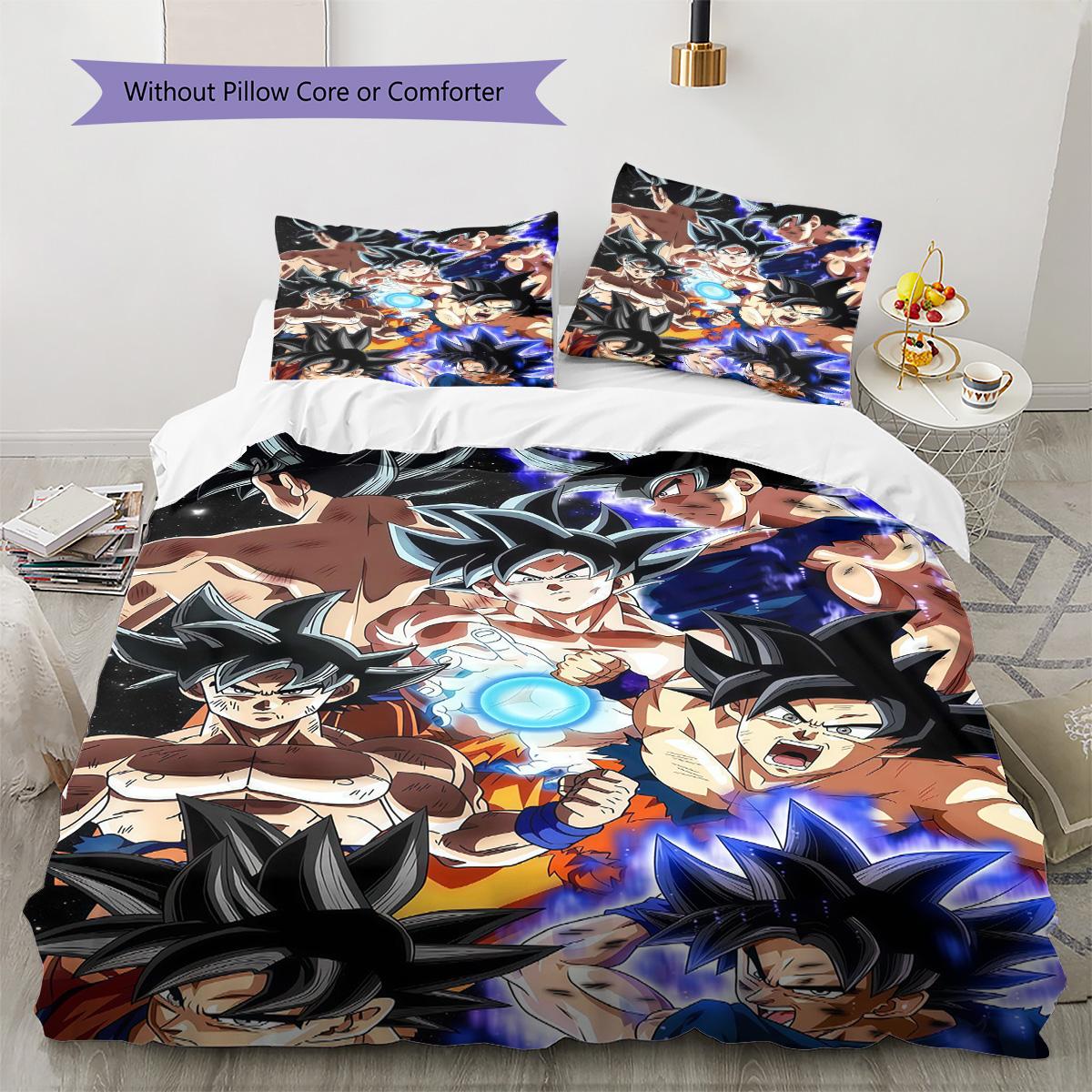 Dragon Ball Non-Fading Bedding Set HD Print Duvet Cover with Pillowcases Soft Durable 135x200cm
Dragon Ball Non-Fading Bedding Set HD Print Duvet Cover with Pillowcases Soft Durable 135x200cm