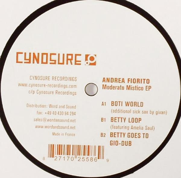 12inch Record ANDREA FIORITO - Moderato Mistico CYN031 Cynosure 2008 Canada Dance & Electronica Used
12inch Record ANDREA FIORITO - Moderato Mistico CYN031 Cynosure 2008 Canada Dance & Electronica Used