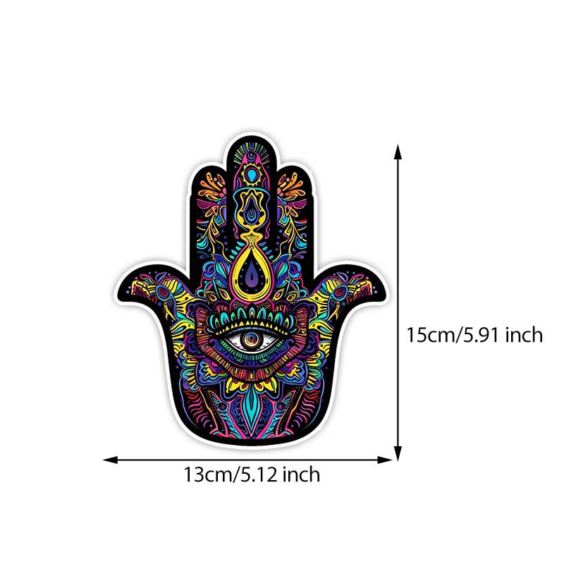 Car Sticker Black Trippy Hamsa Sticker Waterproof Vinyl Decals Auto Body Window Bumper Decor Motorcycle Helmet Stickers TM280 A-15cm Longest Side
Car Sticker Black Trippy Hamsa Sticker Waterproof Vinyl Decals Auto Body Window Bumper Decor Motorcycle Helmet Stickers TM280 A-15cm Longest Side