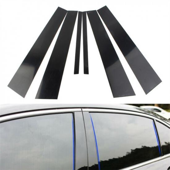6Pcs Door Cover Piano Window Trim Kit Black Pillar Posts For Acura TL 2004-2008
6Pcs Door Cover Piano Window Trim Kit Black Pillar Posts For Acura TL 2004-2008
