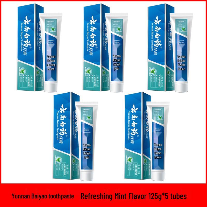 Yunnan Baiyao Cool Mint Toothpaste Multi-Pack
Yunnan Baiyao Cool Mint Toothpaste Multi-Pack