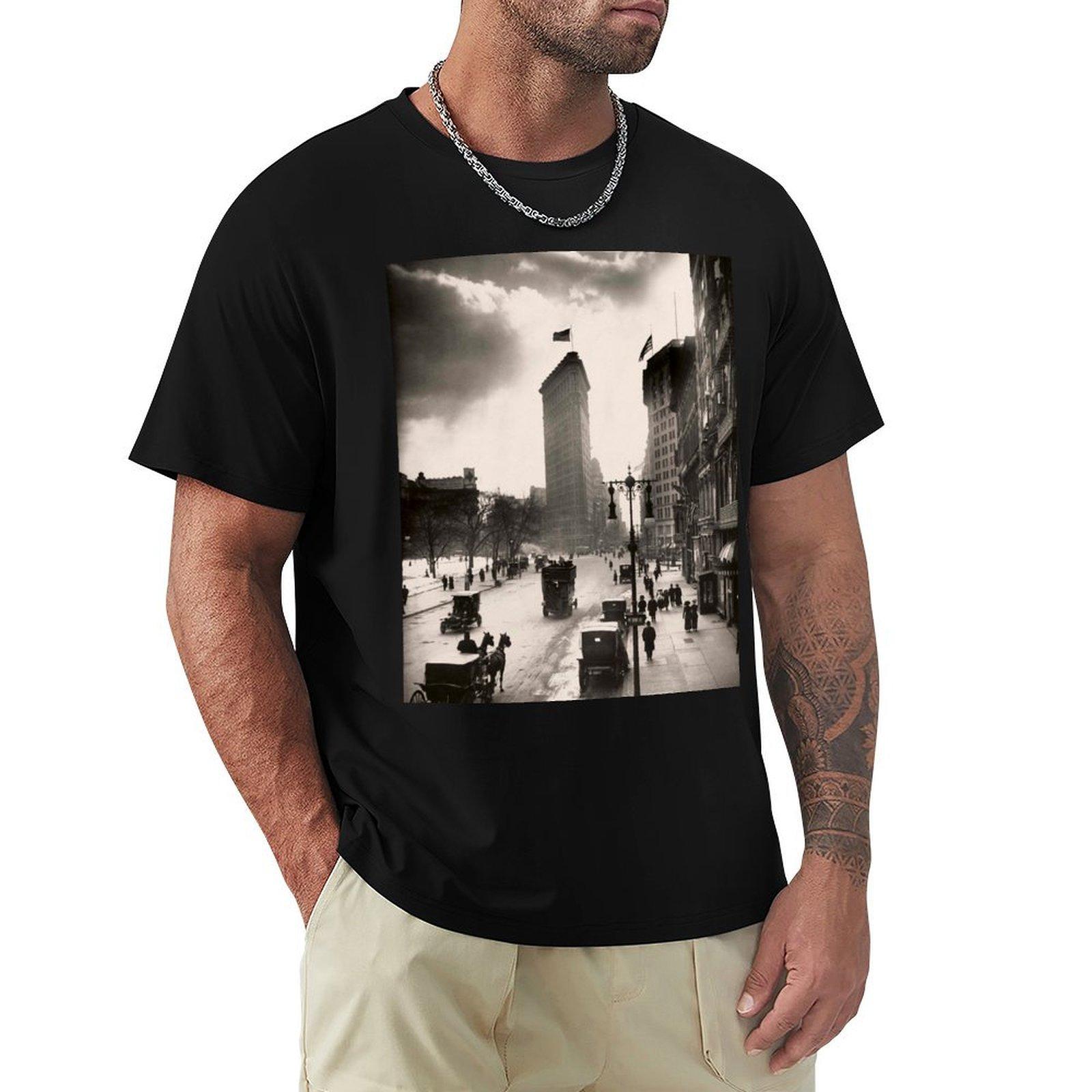 Vintage Photograph of The NYC Flat Iron Building 2 TShirt anime stuff shirts graphic tee men graphic t shirts 4XL
Vintage Photograph of The NYC Flat Iron Building 2 TShirt anime stuff shirts graphic tee men graphic t shirts 4XL