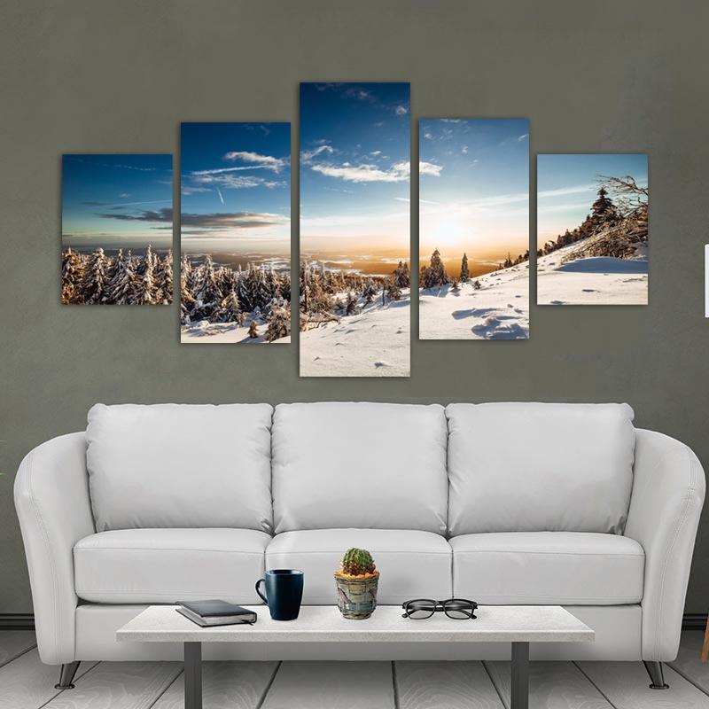 5 Pieces Snow Scenery Posters Mountain Lake Landscape Canvas Paintings Wall Art for Living Room Pictures Modern Home Decoration 20x35 20x45 20x55cm
5 Pieces Snow Scenery Posters Mountain Lake Landscape Canvas Paintings Wall Art for Living Room Pictures Modern Home Decoration 20x35 20x45 20x55cm