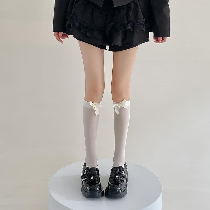 Женские летние тонкие модные новые гольфы с бантом 1 pair бежевый
Женские летние тонкие модные новые гольфы с бантом 1 pair бежевый