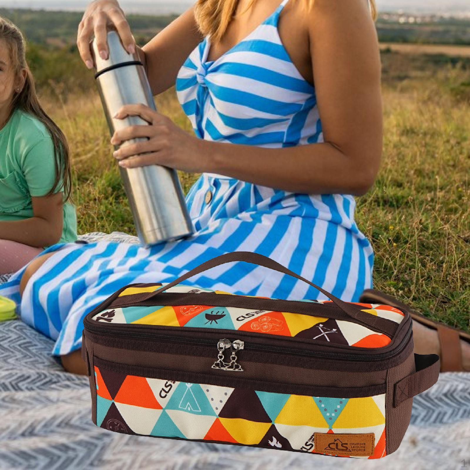 Сумка-органайзер для столовых приборов для кемпинга, сумка-органайзер с ручкой для путешествий и косметики Multicolor
Сумка-органайзер для столовых приборов для кемпинга, сумка-органайзер с ручкой для путешествий и косметики Multicolor