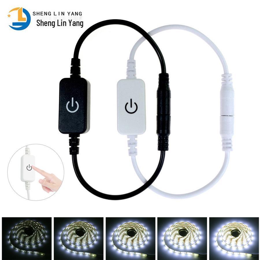Black Touch LED Dimmer for Single Color Light Strip, 12V Stepless Online Control No Variant
Black Touch LED Dimmer for Single Color Light Strip, 12V Stepless Online Control No Variant