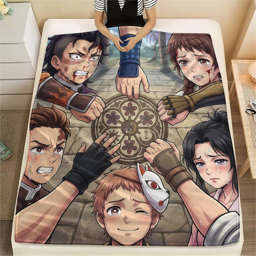 Demon Slayer elementsPrint Flannel Blanket, High quality Comfortable for All Seasons, Home Decor, Warmth and Comfort 80cm x 120cm
Demon Slayer elementsPrint Flannel Blanket, High quality Comfortable for All Seasons, Home Decor, Warmth and Comfort 80cm x 120cm