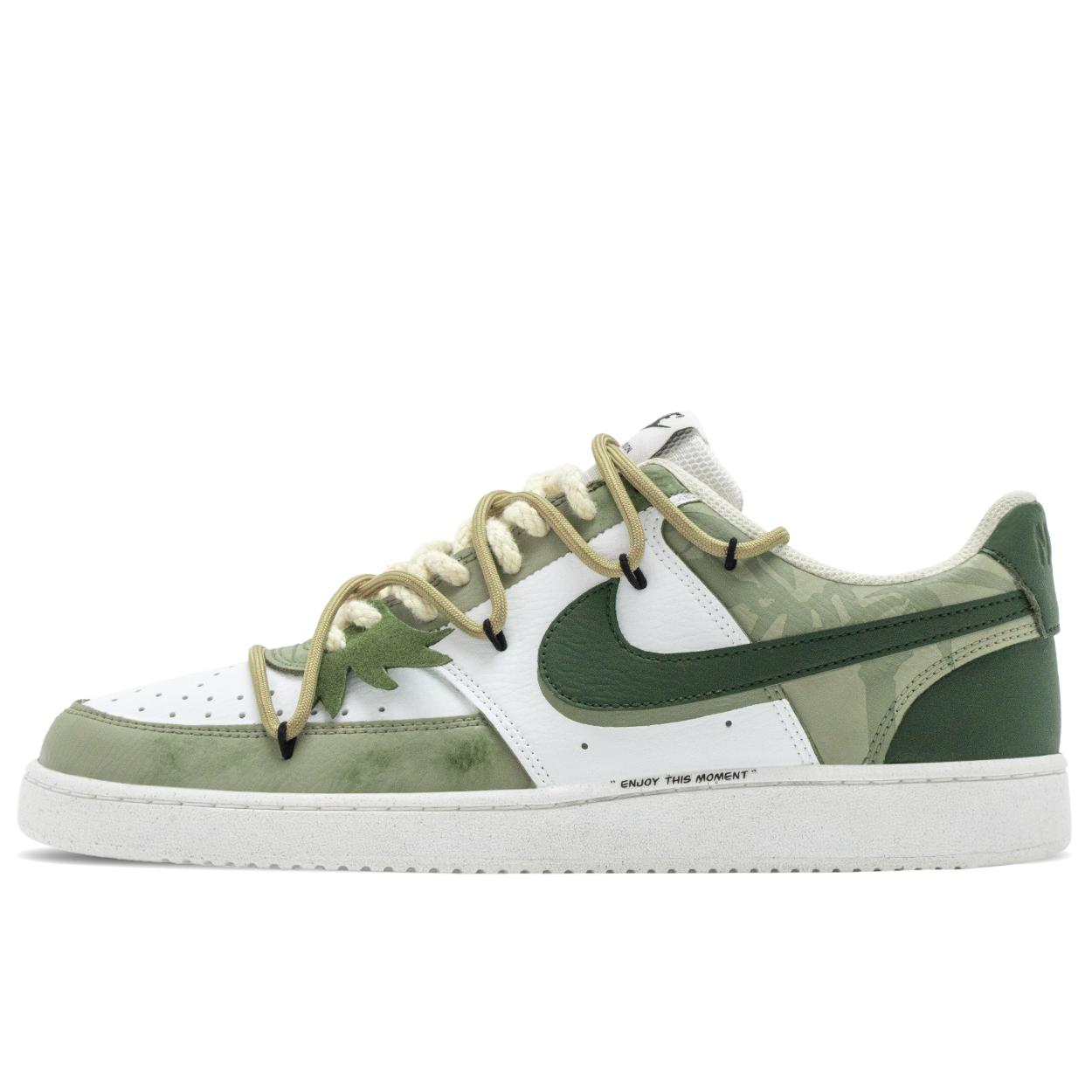 Nike Court Vision 1 Bamboo Forest Cushioning Low top Skateboard Shoes Men s Green DH2987-101(TeamA-) 44
Nike Court Vision 1 Bamboo Forest Cushioning Low top Skateboard Shoes Men s Green DH2987-101(TeamA-) 44