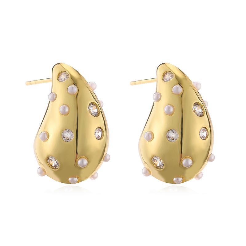 HECHENG, Teardrop Earrings Dupes Muiti Zircon Pearl Chunky Hoop Earrings for Women Lightweight Vintage Zircon Gift
HECHENG, Teardrop Earrings Dupes Muiti Zircon Pearl Chunky Hoop Earrings for Women Lightweight Vintage Zircon Gift