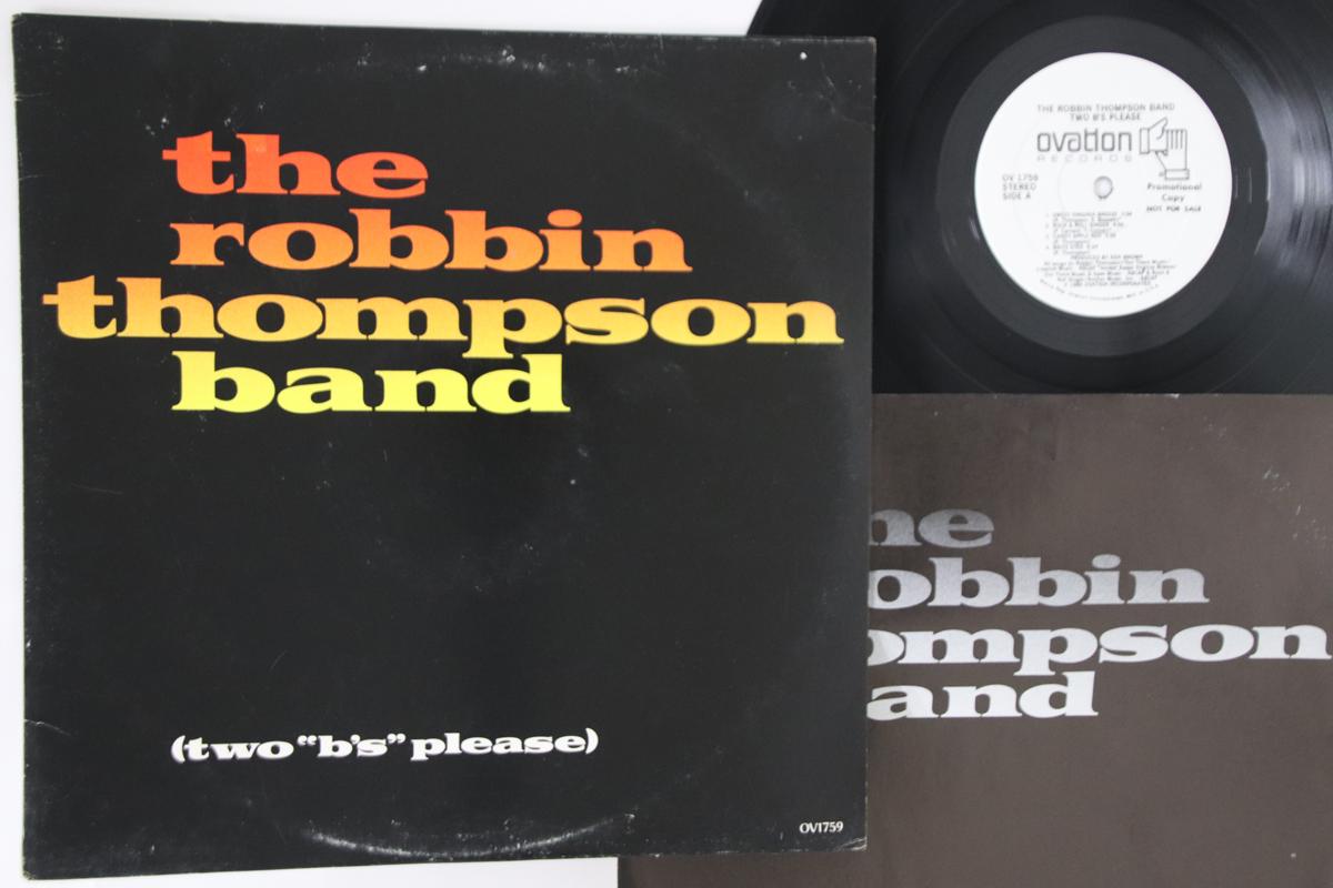 LP Record ROBBIN THOMPSON BAND - (Two b s Please) OV1759PROMO OVATION 1980 US Rock Used
LP Record ROBBIN THOMPSON BAND - (Two b s Please) OV1759PROMO OVATION 1980 US Rock Used